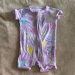 Lavender Hoppy Days Shorty Zippy